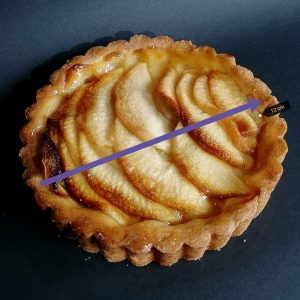 Tarteleta de manzana